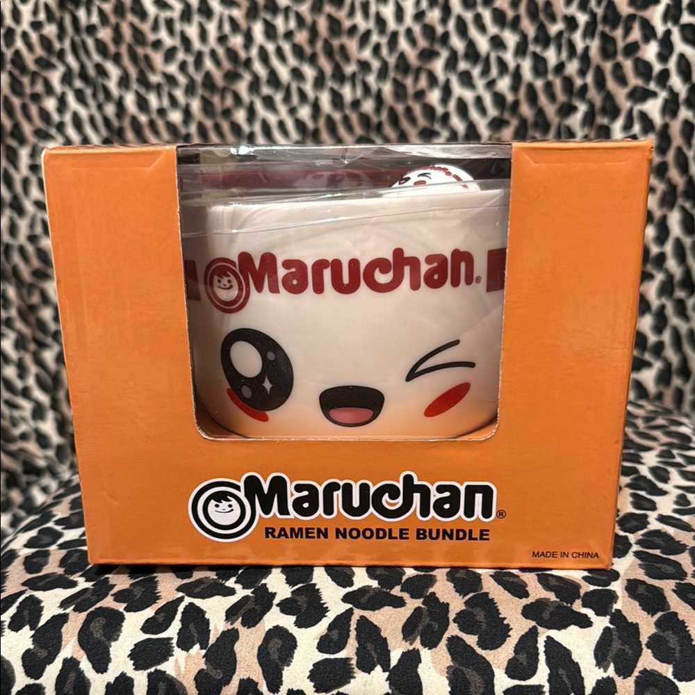 White Ramen Noodle Bowl Set